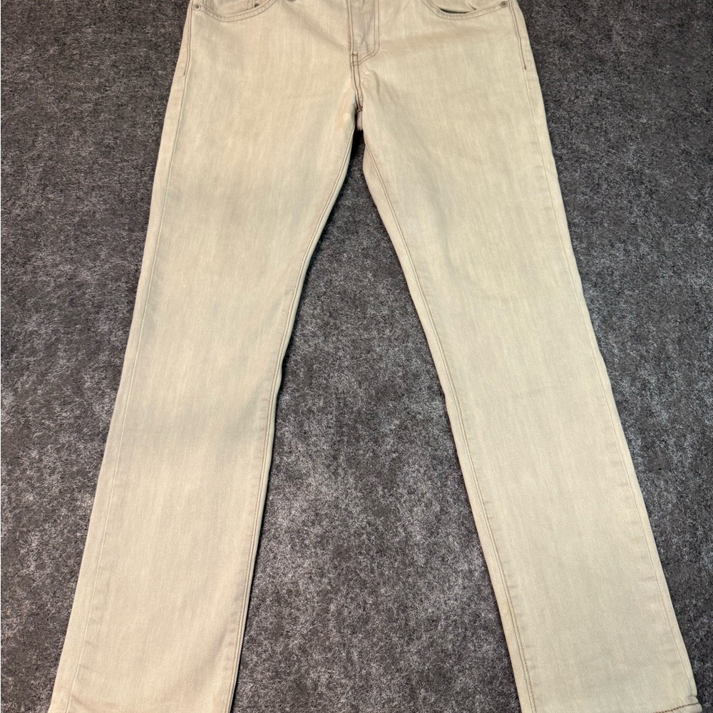 Levi's Strauss & Co Mens 511 W30 L30 Slim Fit 30x30 Men’s Jeans 511 Cream